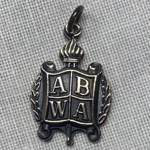 Vintage, ‘80’s Sterling Silver, ABWA Charm, Hallmark 925, Original Owner in EUC